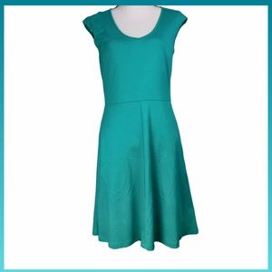 New York and Company teal dress with pockets small